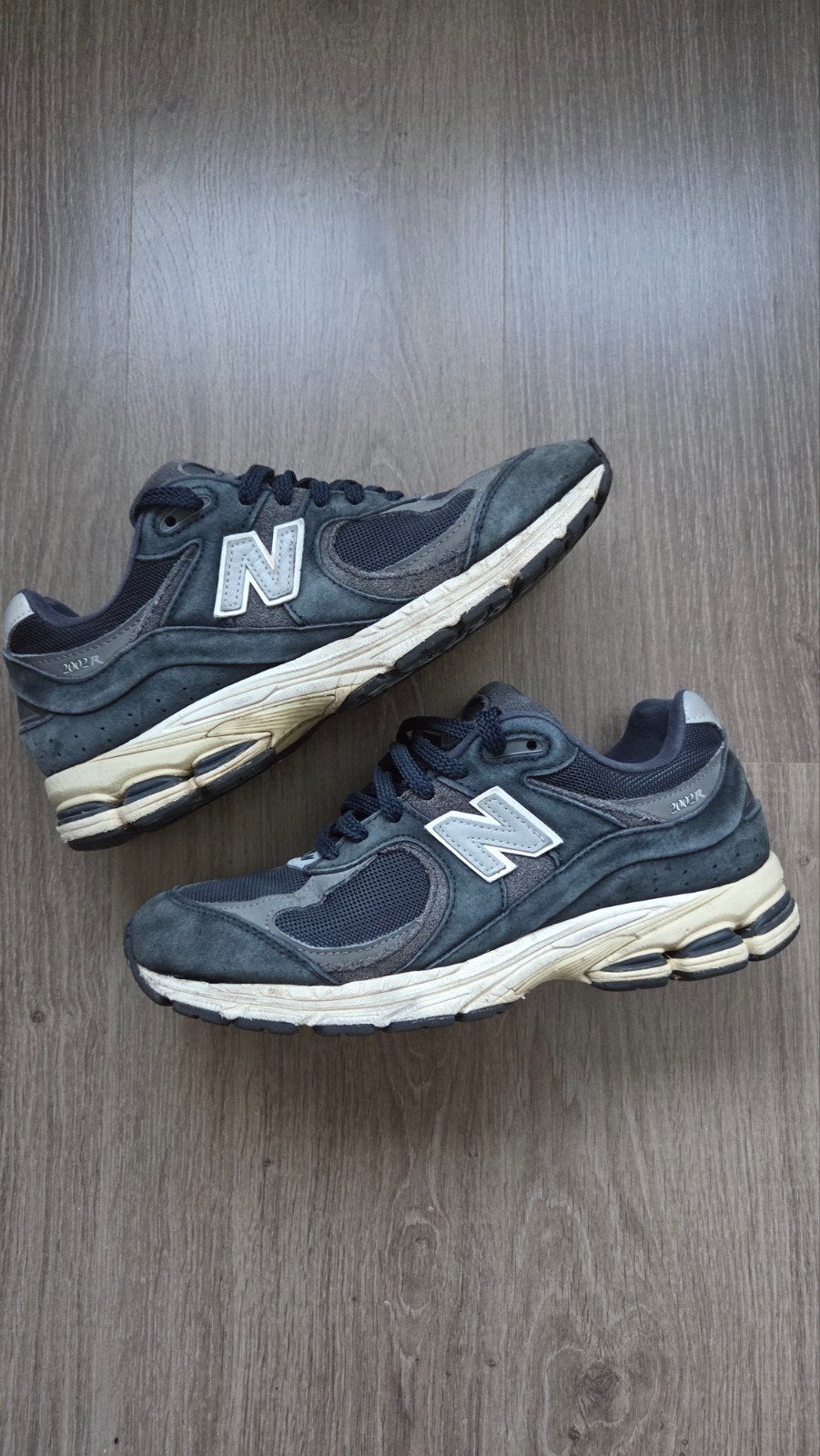 New Balance 2002R Sneakers - Donkerblauw, New Balance, Blauw, Ophalen of Verzenden, Sneakers of Gympen