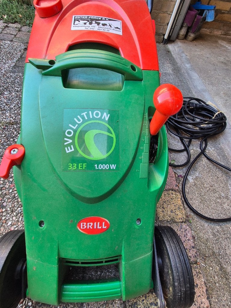 Brill grasmachine  inclusief 15m Kabel, Ophalen, Cirkelmaaier, Gebruikt, Elektrische grasmaaier