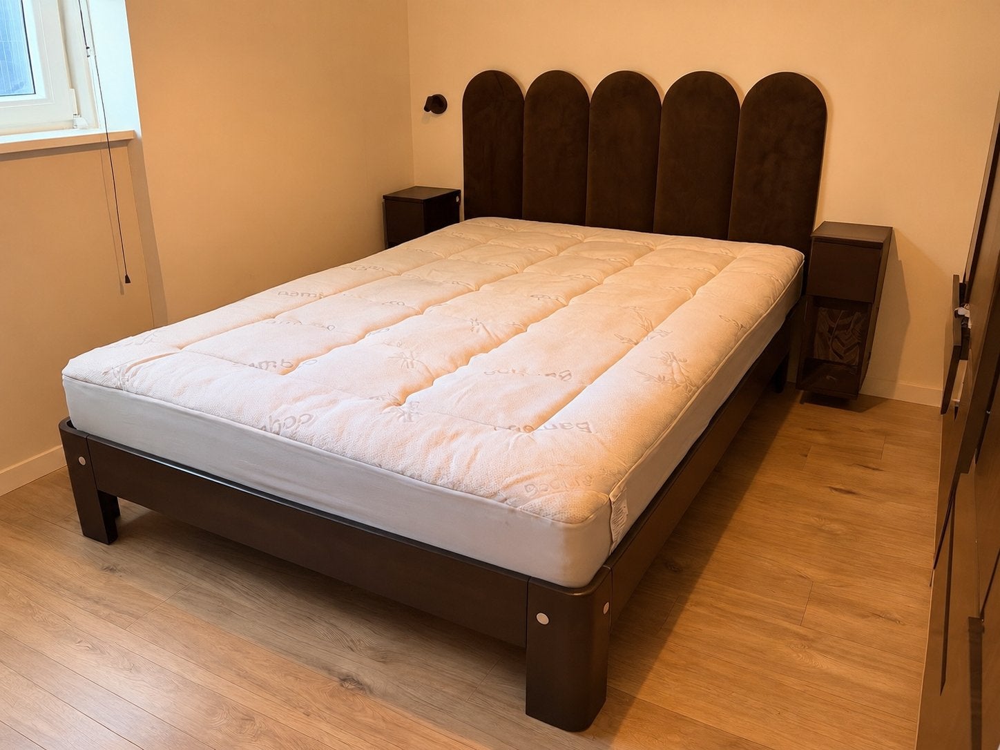 Elektrisch Auping bed 140x200 cm zonder hoofdbord, Ophalen, 140 cm, Twijfelaar, 200 cm