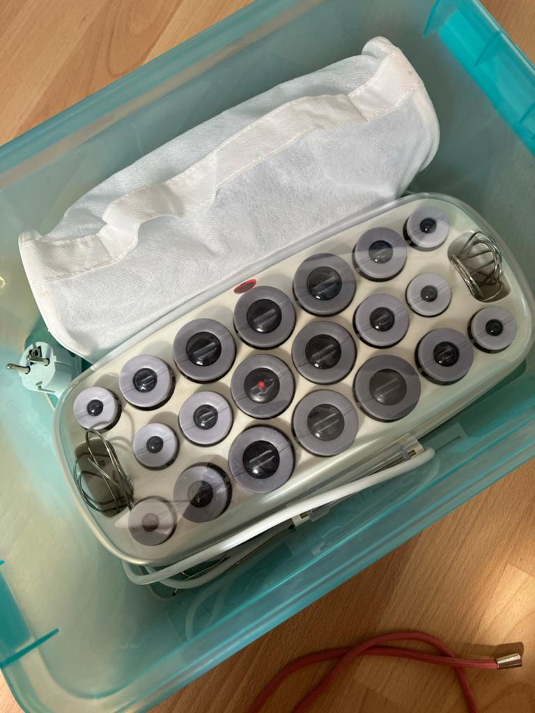 Babyliss Warmte Krulrollers Set - Perfecte Krullen, Ophalen, Gebruikt, Haarverzorging