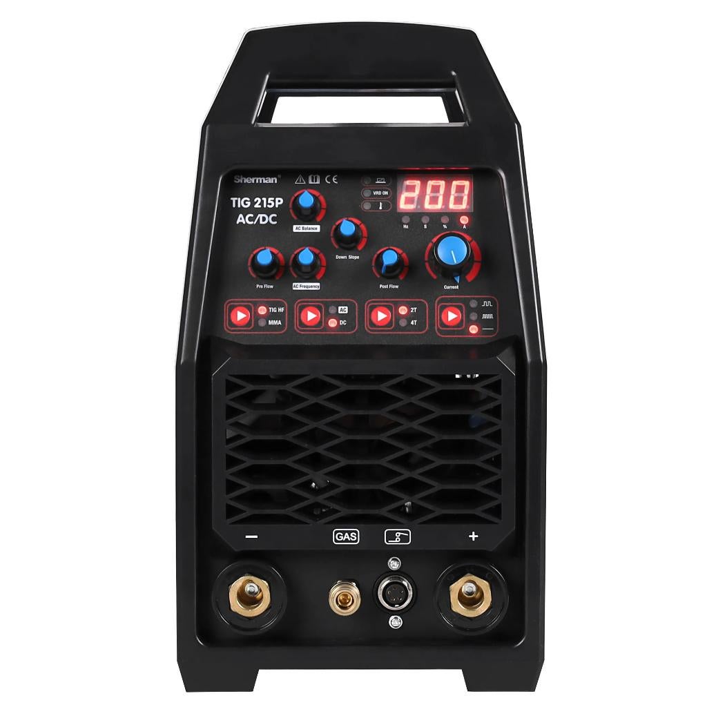 Lasinverter TIG 215P AC/DC, Doe-het-zelf en Verbouw, Gereedschap | Lasapparaten, Ophalen of Verzenden, Nieuw, 150 tot 250 ampère