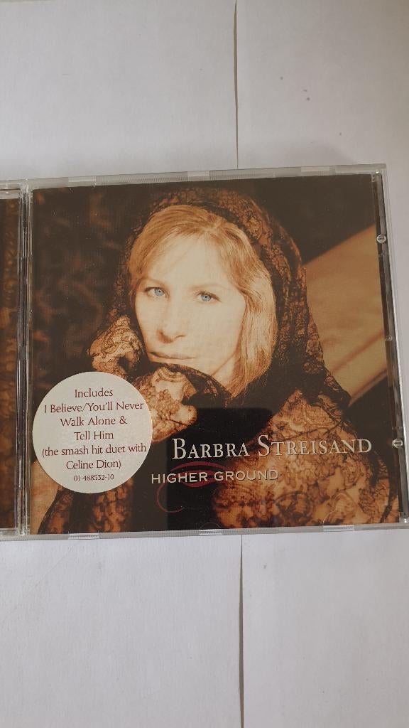 2268 barbra streisand - higher ground, Verzenden, Zo goed als nieuw