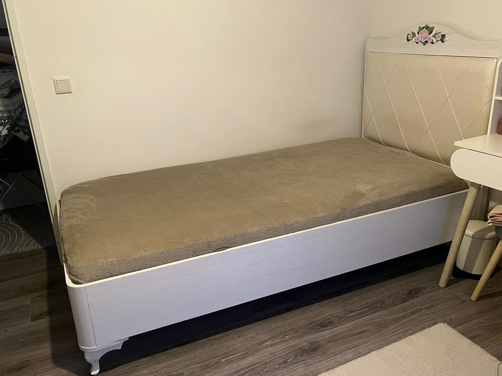Slaapkamer set 3 delig, Huis en Inrichting, Ophalen of Verzenden, Zo goed als nieuw, Eenpersoons, 90 cm