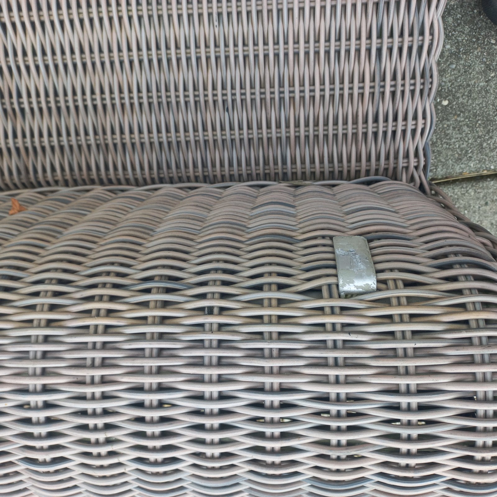 Tafel/bankje tuin, Ophalen, Gebruikt, Rechthoekig