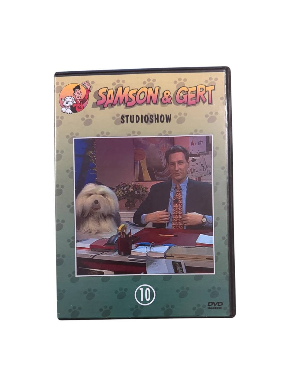 Dvd Samson en Gert Studioshow Vol 10, Alle leeftijden, Ophalen of Verzenden, Zo goed als nieuw, Komedie