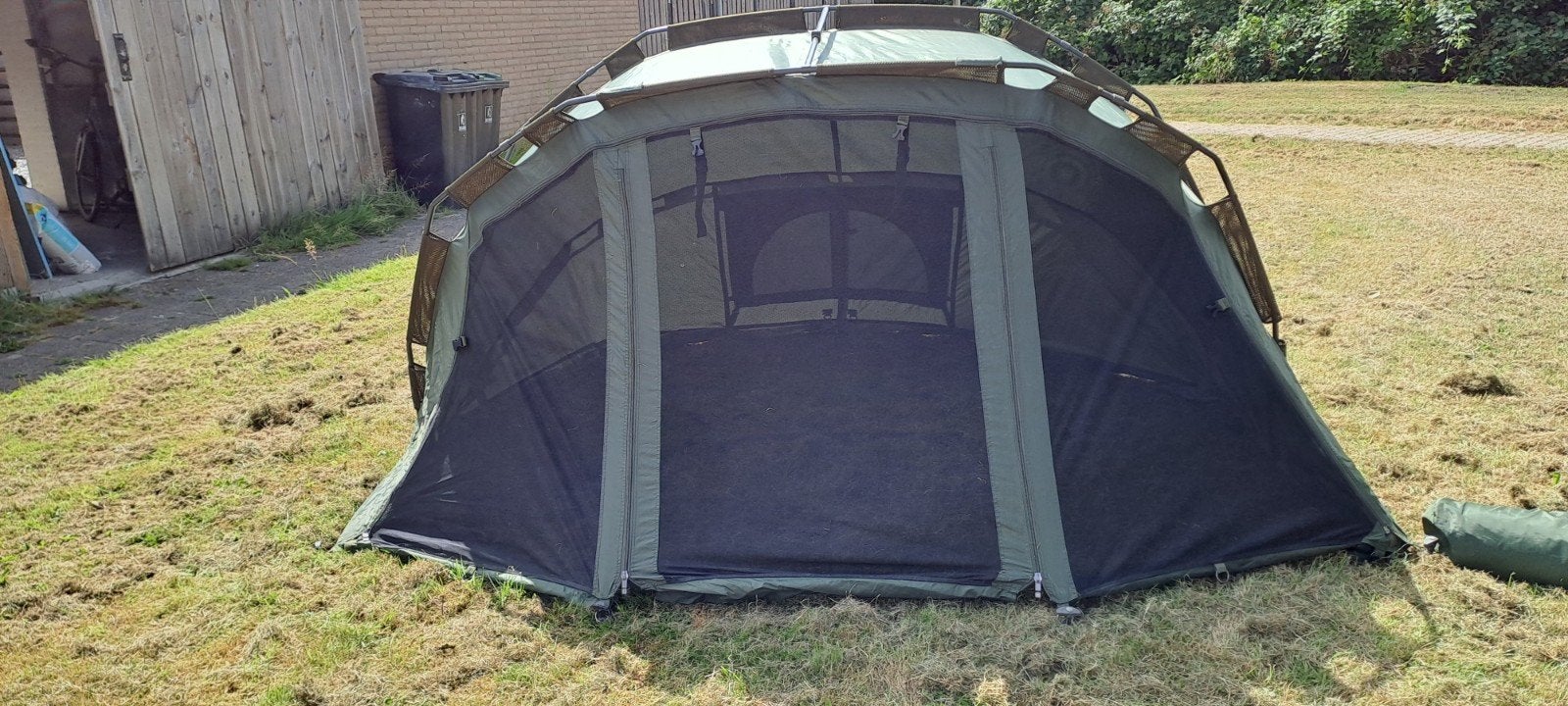 Nash Brolly-Dome tent met grondzeil, Winterskin en haringen, Watersport en Boten, Ophalen, Overige typen