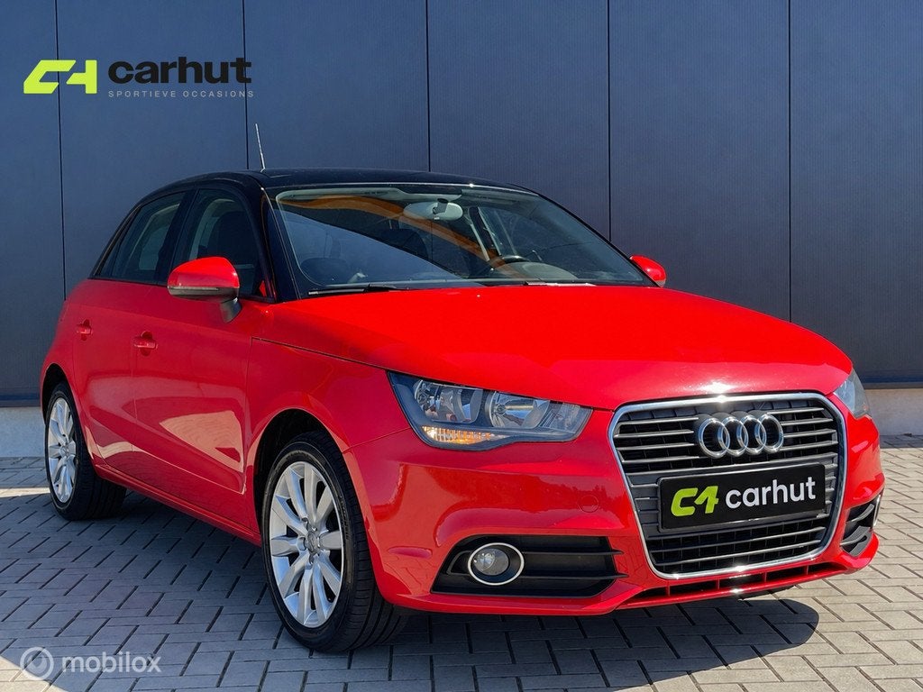 Audi A1 Sportback 1.2 TFSI |panorama dak| zeer nette auto, Voorwielaandrijving, Euro 5, 86 pk, Zwart