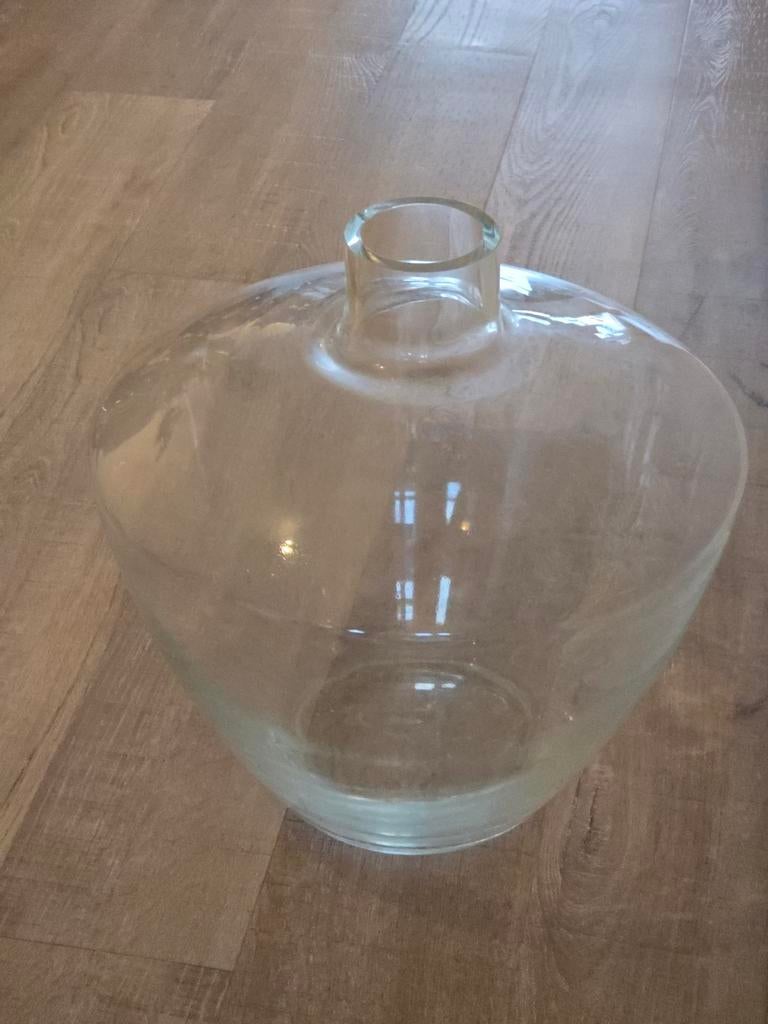 Antieke zeldzame zeer dikke XXL vaas met
bolle buik €29 !!, Ophalen of Verzenden