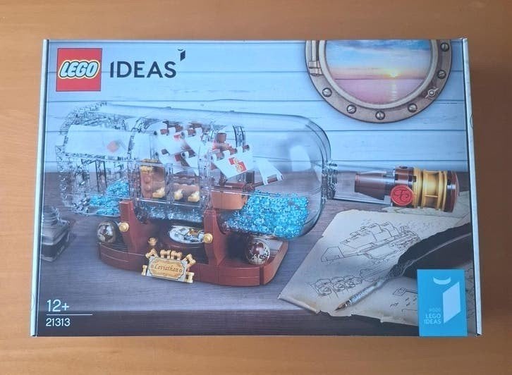 Lego 21313, SCHIP IN FLES, NIEUW, Ophalen of Verzenden, Nieuw