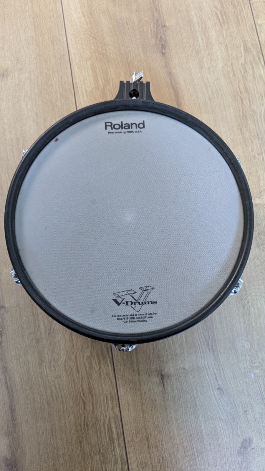 Roland PD-125 snare/tom en CY-15R ride, Ophalen of Verzenden, Gebruikt, Roland, Elektronisch