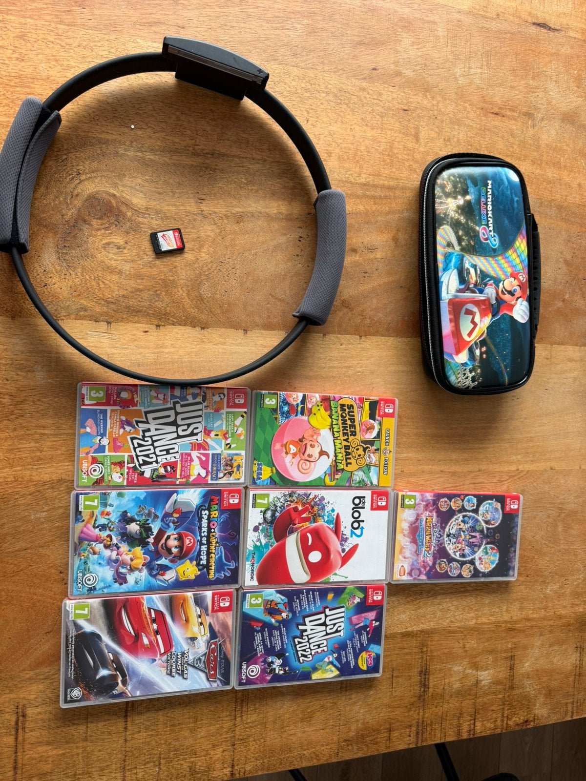 Switch spellen set, Ophalen of Verzenden, Zo goed als nieuw, 3 spelers of meer, Vanaf 3 jaar