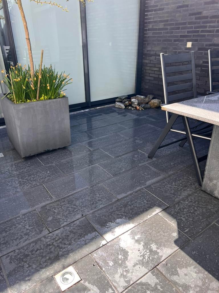 Terras, oprit & gevel reinigen – groene aanslag weg, Schoonmaken woning
