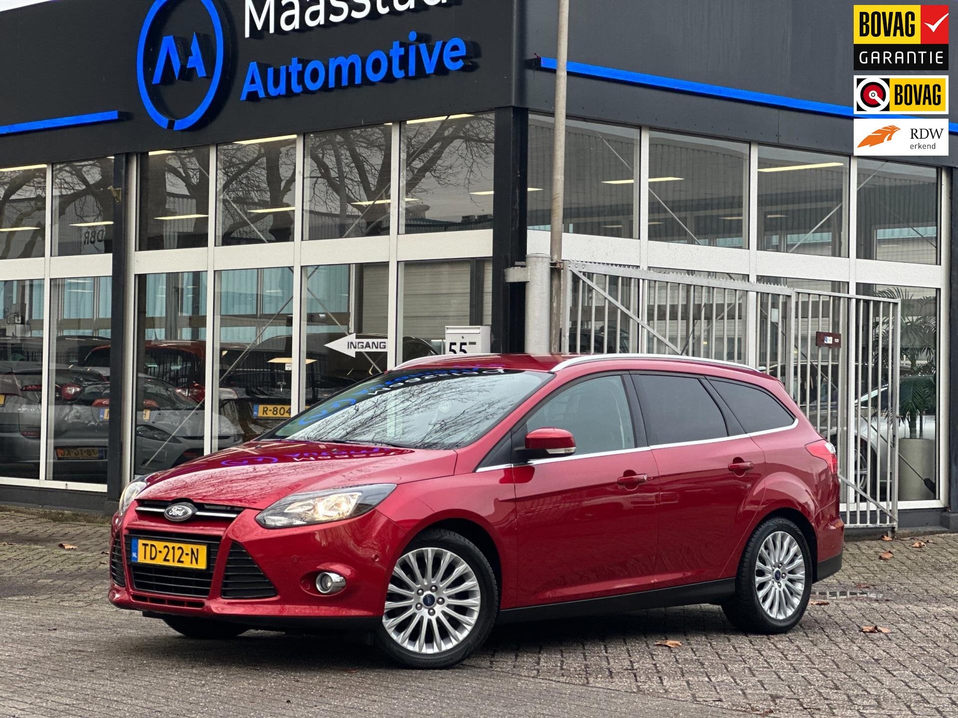 Ford Focus Wagon 1.0 EcoBoost Titanium, Euro 5, 125 pk, Gebruikt, Handgeschakeld