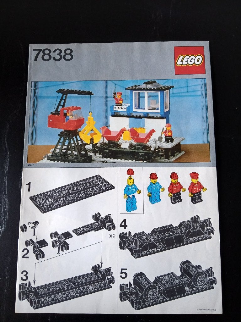 Lego 7838 instructieboekje (1983), Kinderen en Baby's, Speelgoed | Duplo en Lego, Ophalen, Gebruikt, Overige thema's, Lego