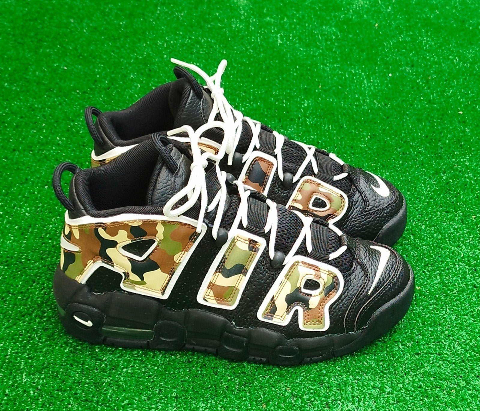 Nike Air More Uptempo Camo Unisex - Maat 39, Zwart, Nike Inc., Nike, Ophalen of Verzenden
