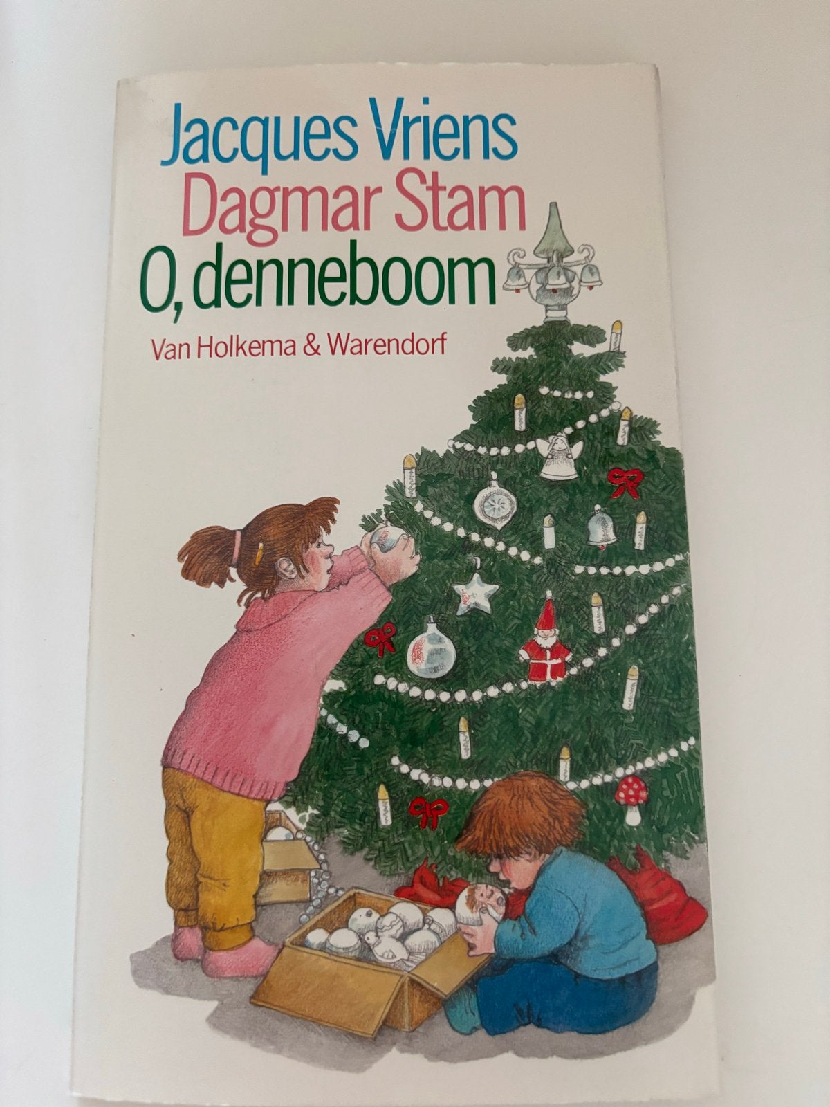 O, denneboom - Jacques Vriens & Dagmar Stam (Kerstboek), Ophalen of Verzenden, Zo goed als nieuw, Fictie algemeen