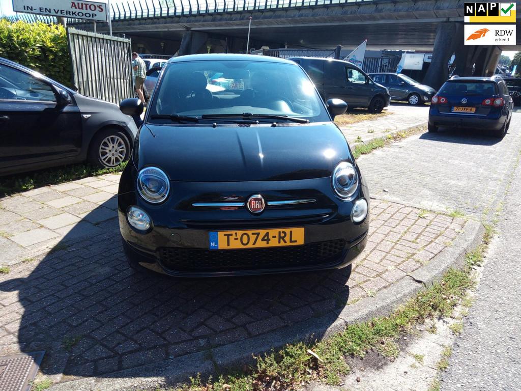 Fiat 500 1.0 Hybrid airco carplay, Voorwielaandrijving, Stof, Euro 6, 4 stoelen