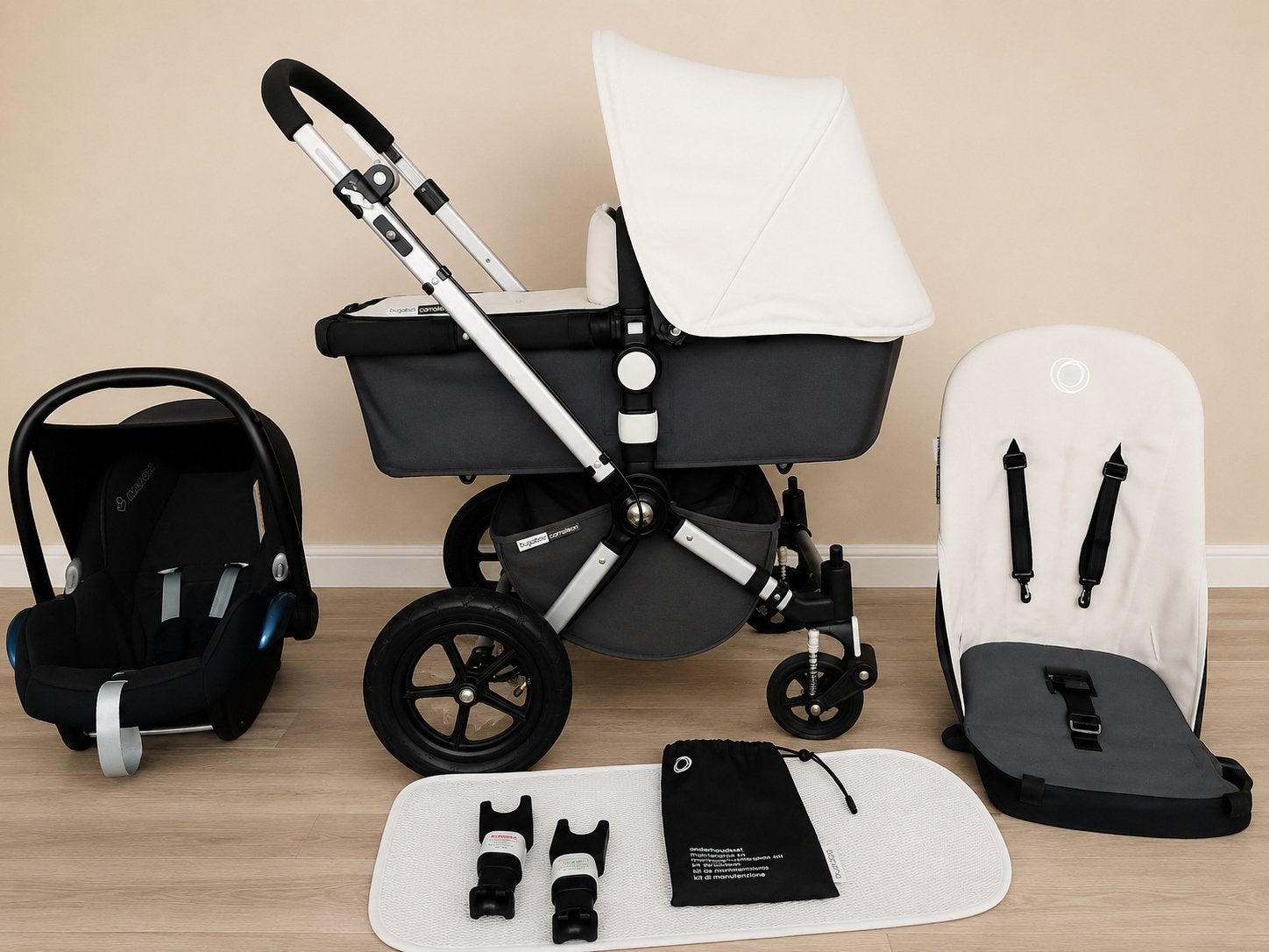 Bugaboo cameleon kinderwagen compleet!, Kinderen en Baby's, Kinderwagens en Combinaties, Ophalen, Zo goed als nieuw, Bugaboo
