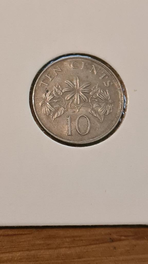 Singapore - 10 Cents 1988, Verzenden, Zuidoost-Azië, Losse munt