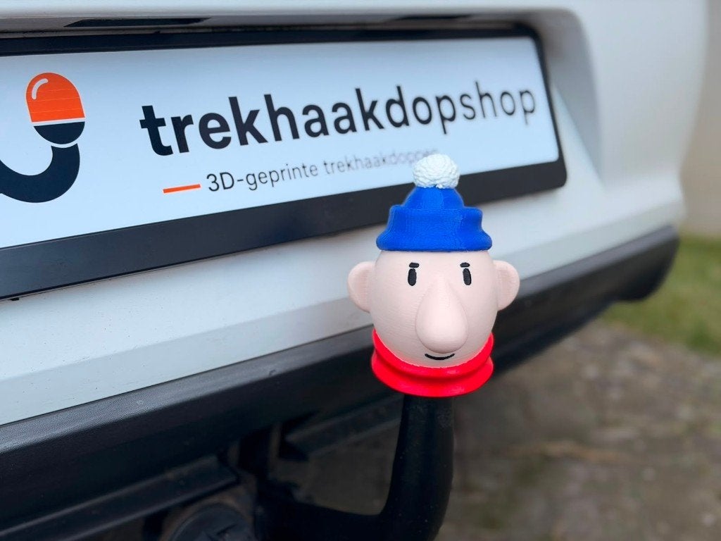 Mat Buurman en Buurman geïnspireerde 3D-geprinte trekhaakdop, Ophalen of Verzenden, Nieuw