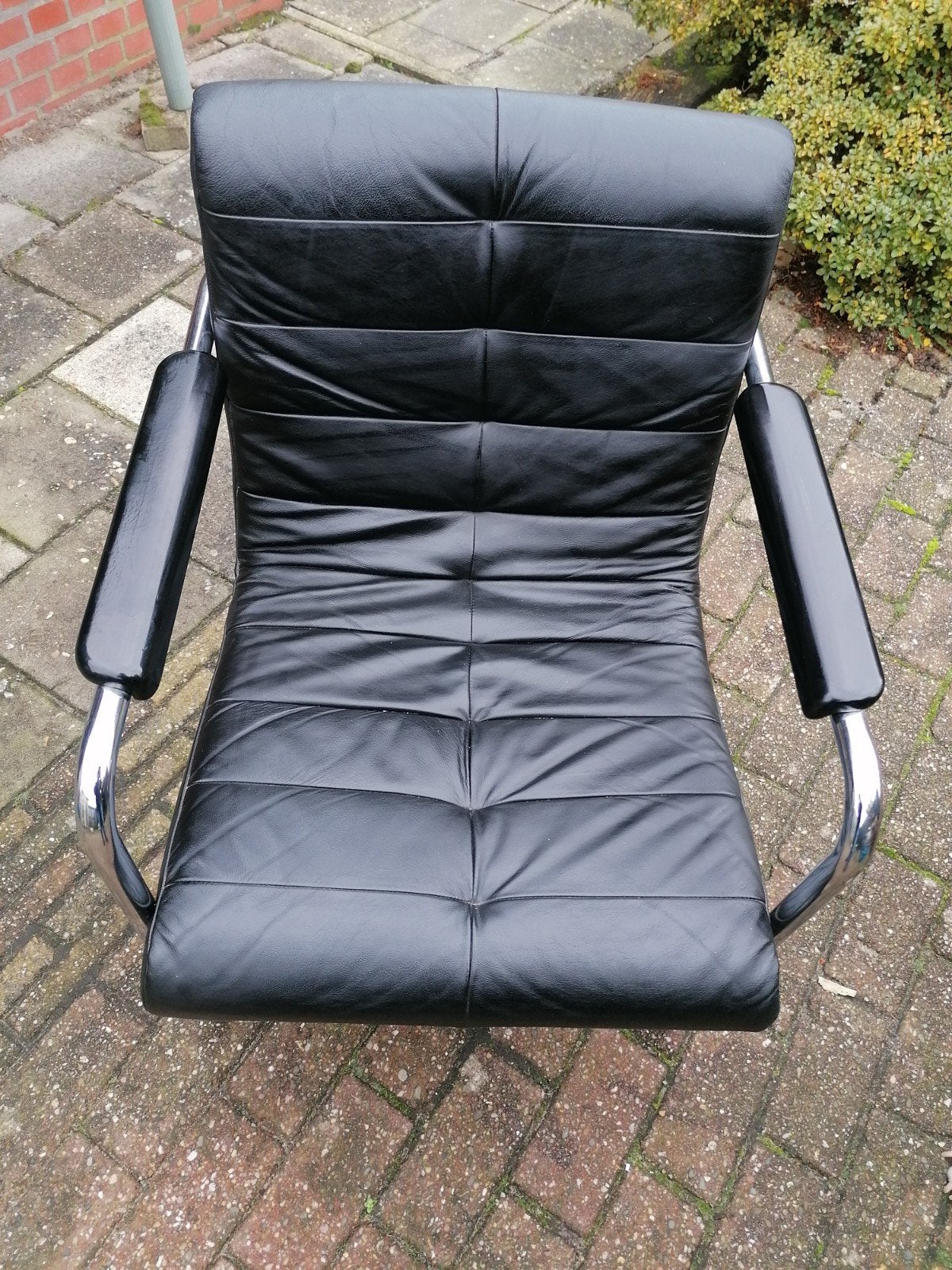 Heerlijk zittende design stoel -, Ophalen, Gebruikt, Zwart, Design