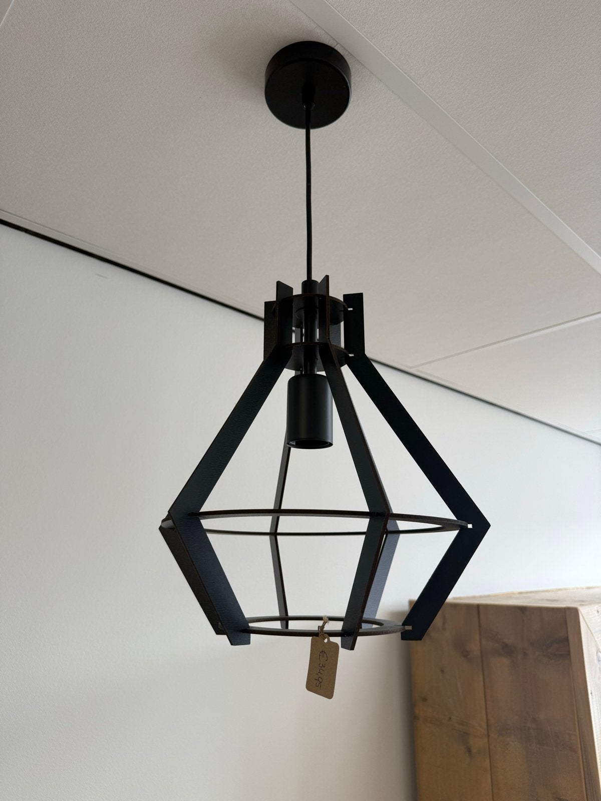 EGLO Ipswich Hanglamp Zwart - Nieuw in doos, Ophalen of Verzenden, Nieuw, Metaal, E27 (groot)