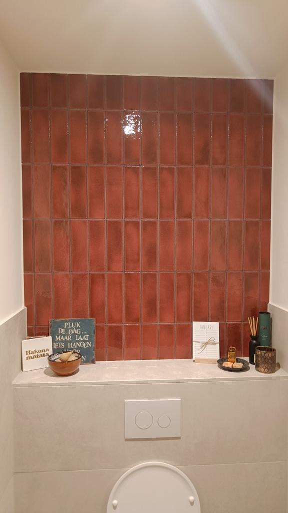 Wand-tegels Vermont Heritage Red, Nieuw, Minder dan 20 cm, Minder dan 5 m², Wandtegels