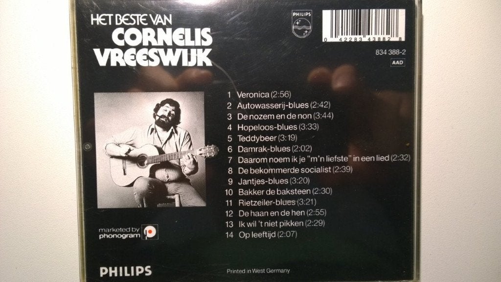 Cornelis Vreeswijk - Het Beste Van Cornelis Vreeswijk, Ophalen of Verzenden, Zo goed als nieuw, Pop, Album