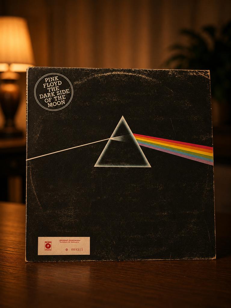 Pink Floyd - The Dark Side of the Moon LP (1988, Pagart), Gebruikt, Originele persing, 1980 - 1989, Ophalen of Verzenden