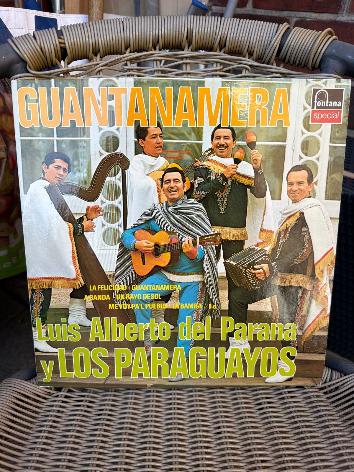 4.  Luis Alberto del Parana y Los Paraguayos Guantanamera LP, Ophalen of Verzenden, Gebruikt, 12 inch, LP