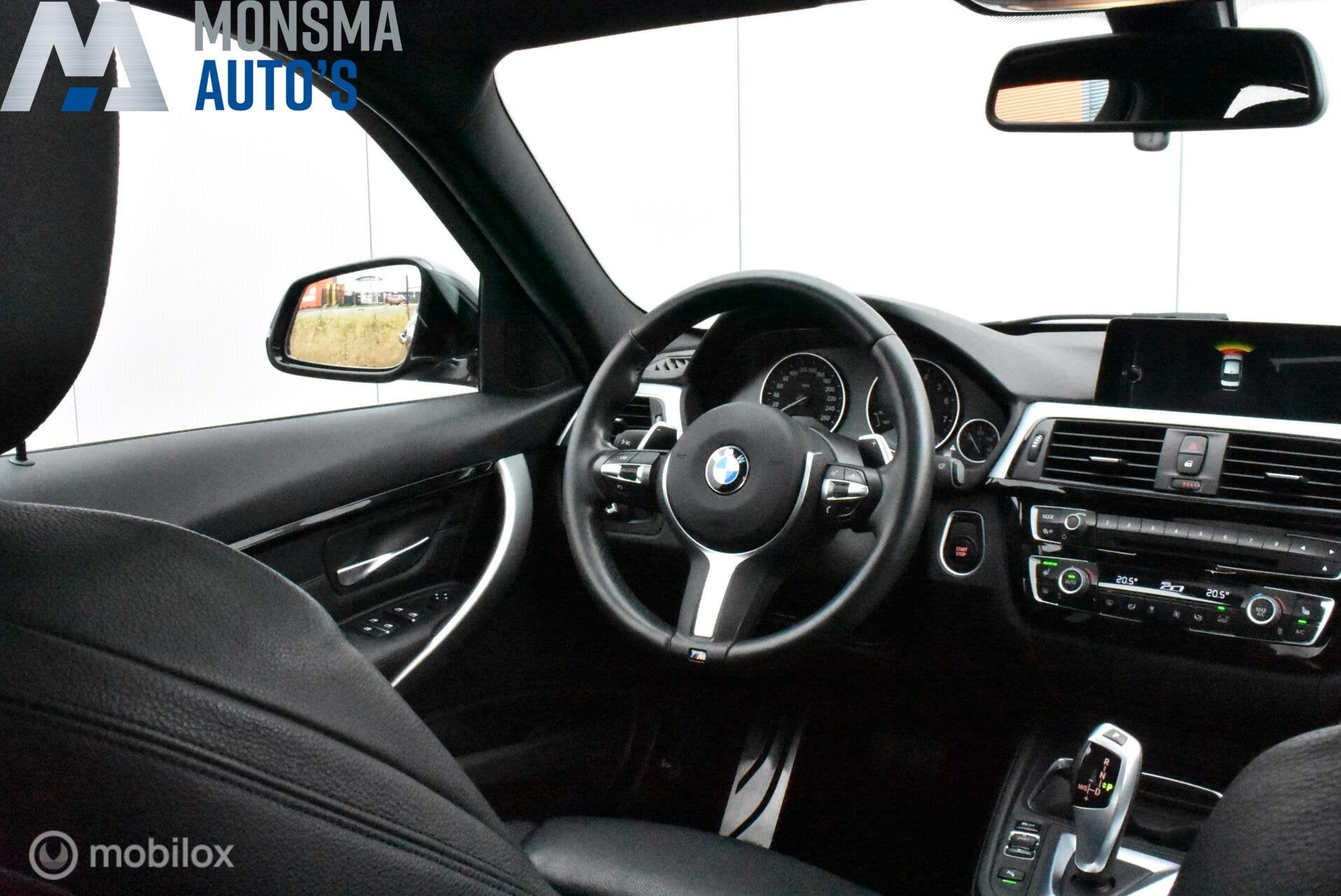 BMW 330e M-Sport 2016 Mineralgrau Schuifdak 18" LMV Keyless, Automaat, 1998 cc, Achterwielaandrijving, Gebruikt