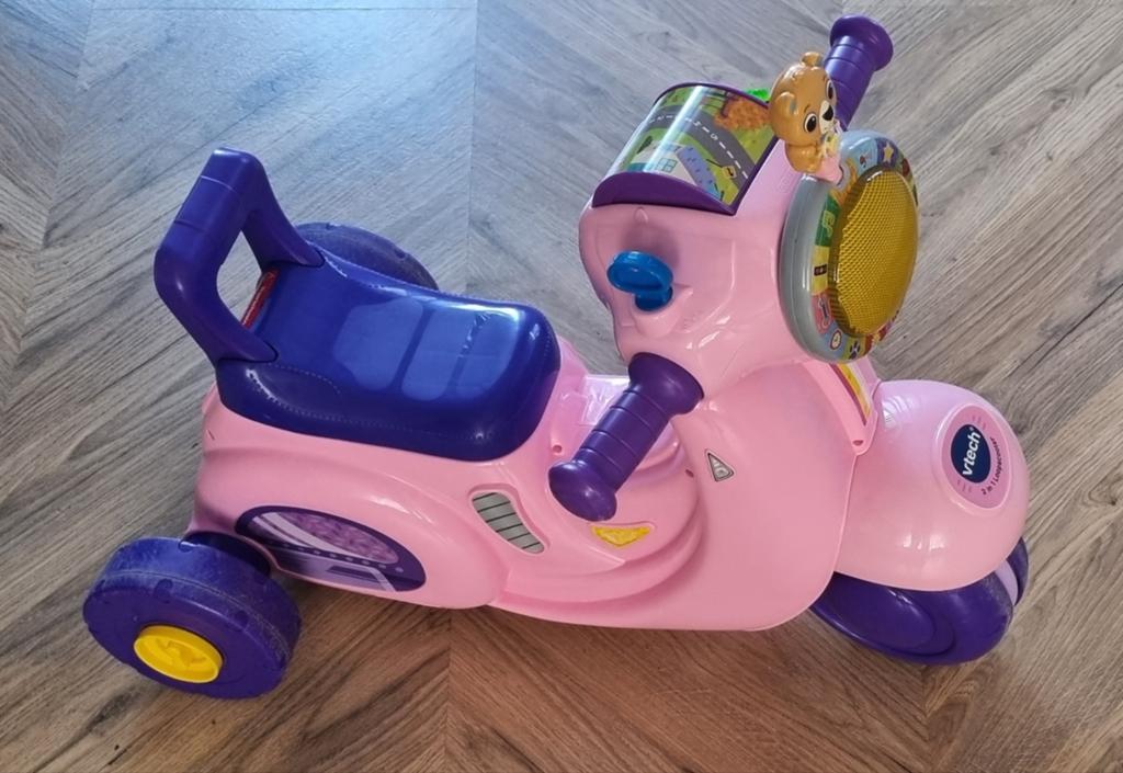 Loopscooter, Ophalen