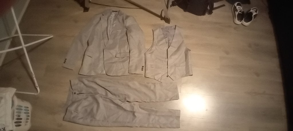 3 delig pak grijs maat S, Ophalen of Verzenden, Zo goed als nieuw, Rood
