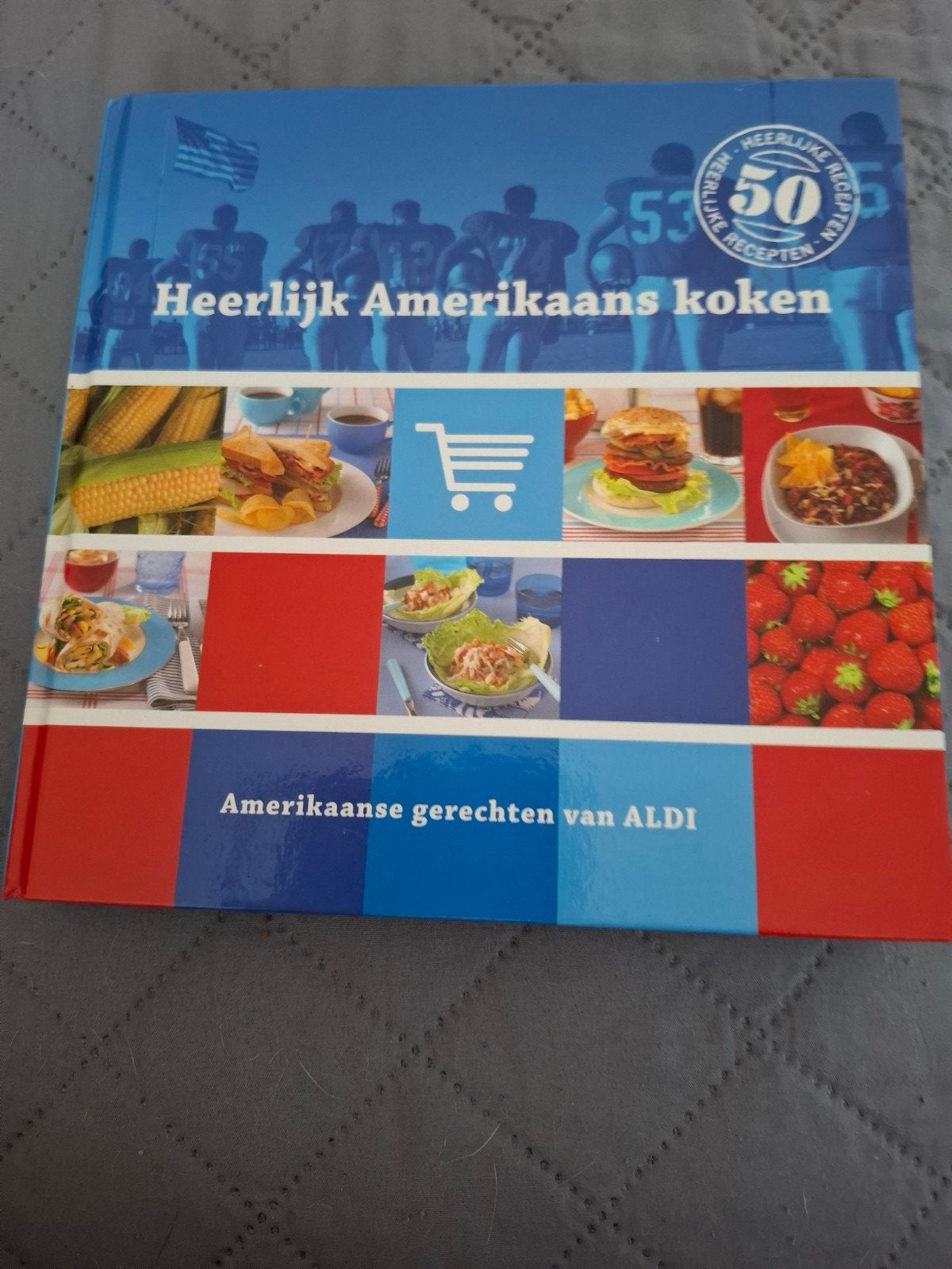 Heerlijk Amerikaans Koken: 50 Recepten van ALDI, Boeken, Kookboeken, Hoofdgerechten, Ophalen of Verzenden, Zo goed als nieuw, Overige gebieden