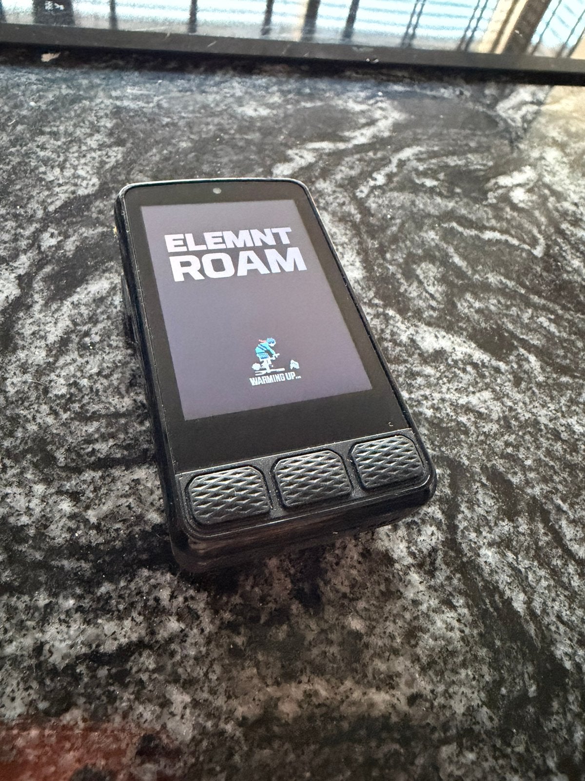 Wahoo Elemnt Roam V3 met gebroken achterzijde, Zwart, Ophalen of Verzenden, Zo goed als nieuw, Galaxy Z Flip