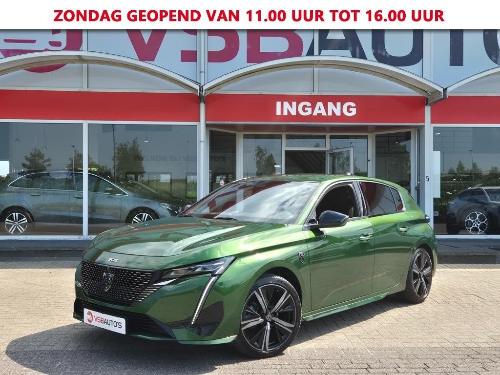 Peugeot 308 1.2 PURETECH AUT. 130PK GT LED NAVI CAMERA CARPL, Auto's, Automaat, Gebruikt, Huisgarantie, 1199 cc