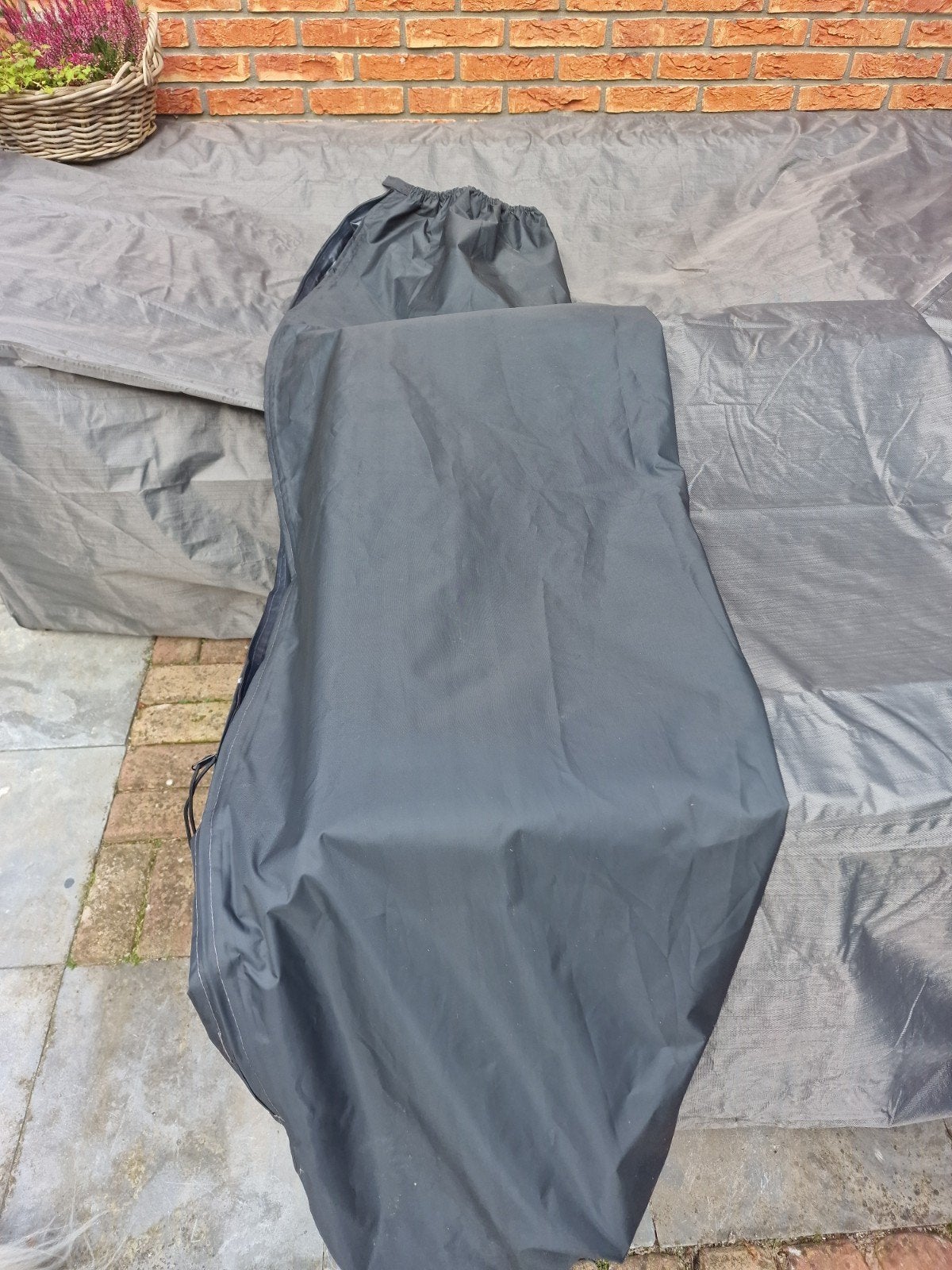 IKEA TOSTER Zweefparasolhoes 220x65 cm, Tuin en Terras, Ophalen of Verzenden, Zo goed als nieuw, Waterdicht, Minder dan 1 meter