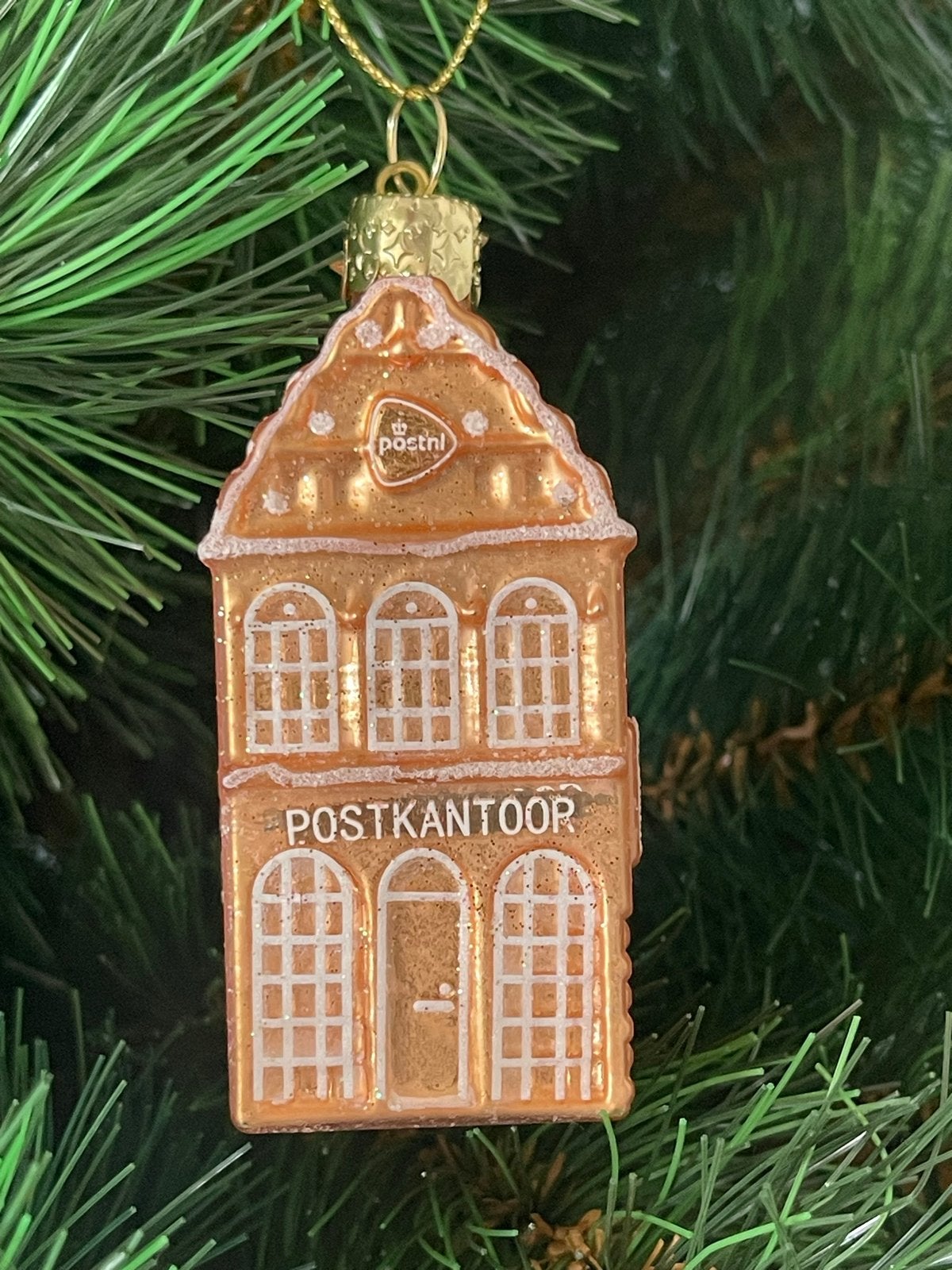 Vondels Postkantoor Kerstornament -  PostNL huisje, Diversen, Ophalen of Verzenden, Zo goed als nieuw