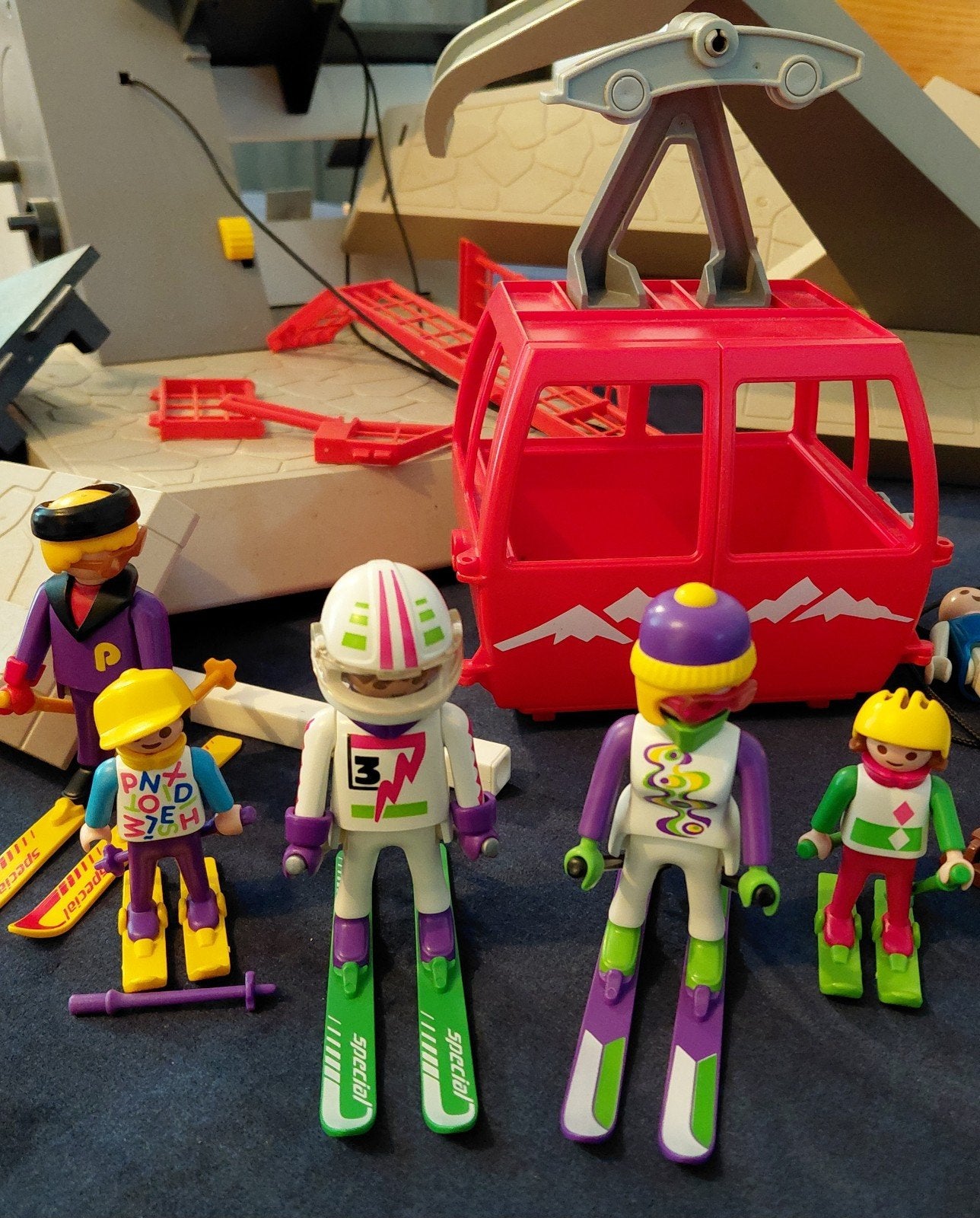 Playmobil Thema Winter Skiën Kabelbaan Skilift, Ophalen, Zo goed als nieuw