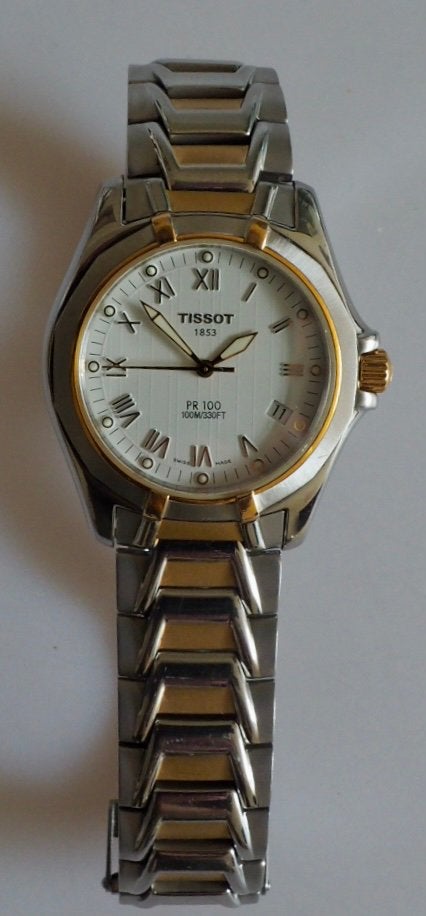 Tissot heren, Ophalen of Verzenden, Zo goed als nieuw, Staal, Overige merken