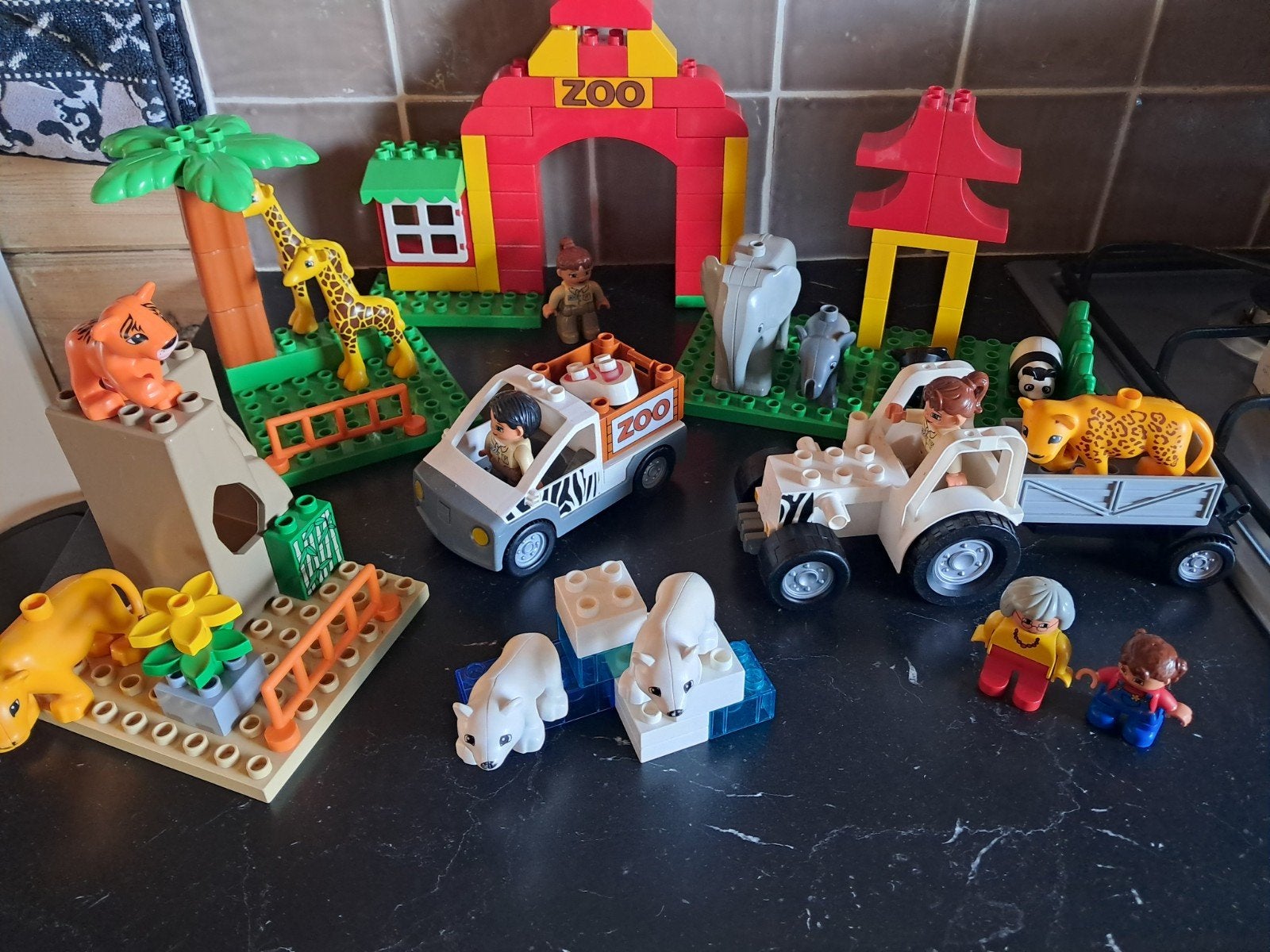 Duplo Dierentuin, Kinderen en Baby's, Speelgoed | Duplo en Lego, Ophalen of Verzenden, Zo goed als nieuw, Duplo