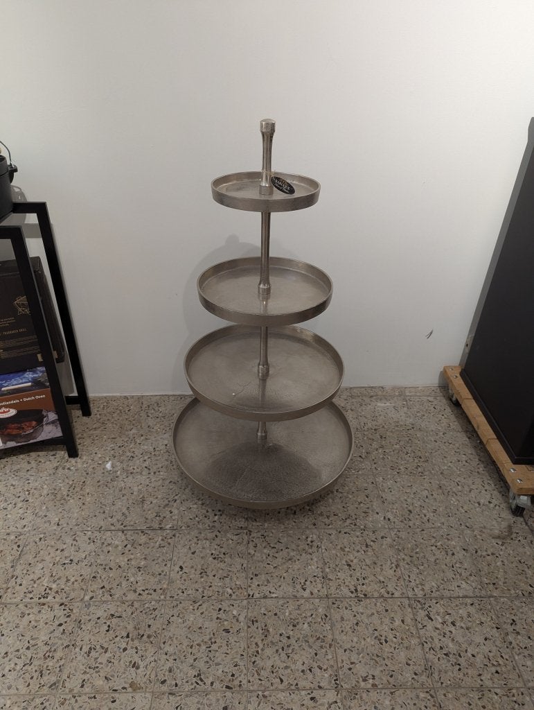 Hoge rustieke etagère 117cm, Niet ingevuld, Niet ingevuld, Nieuw, Ophalen of Verzenden