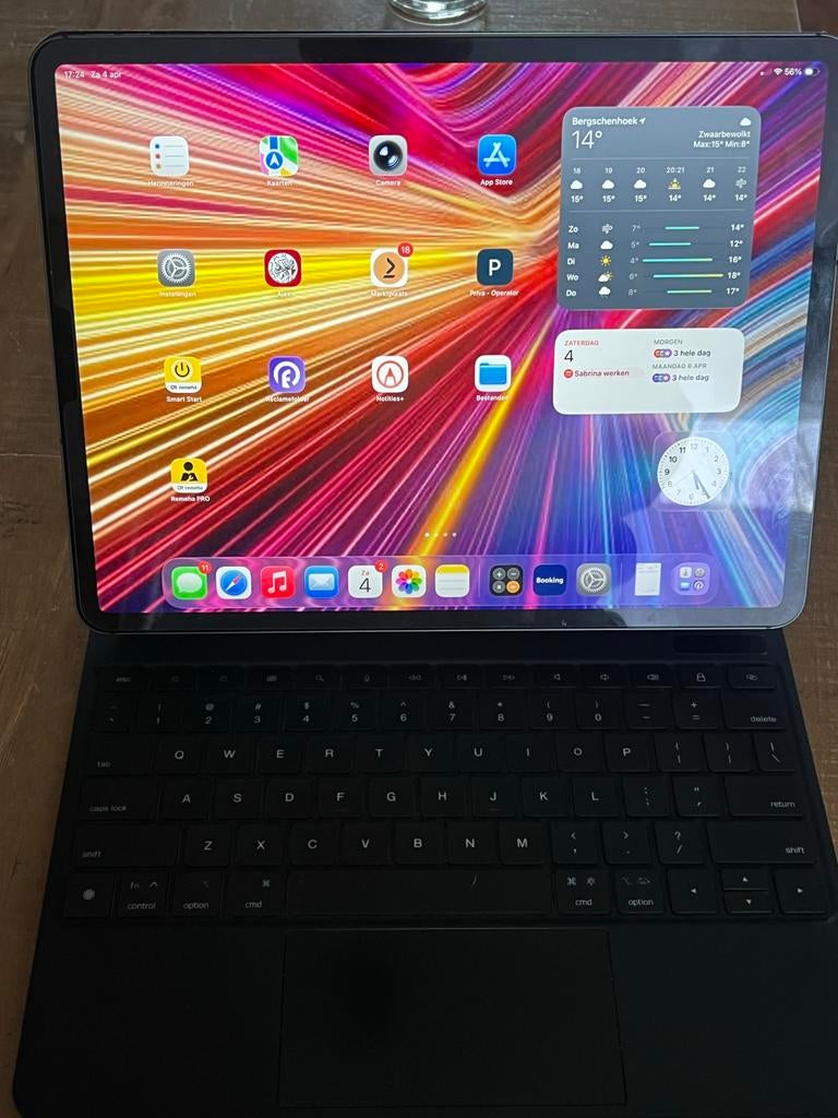 iPad Pro 12.9" (4e gen) 256GB 4G, Computers en Software, Apple iPads, Ophalen of Verzenden, Apple iPad Pro, Wi-Fi en Mobiel internet