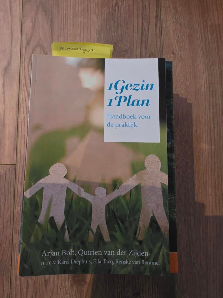 1Gezin 1Plan: Handboek voor de praktijk, Gelezen, Arjan Bolt, Quirien van der Zijden, Gamma, HBO