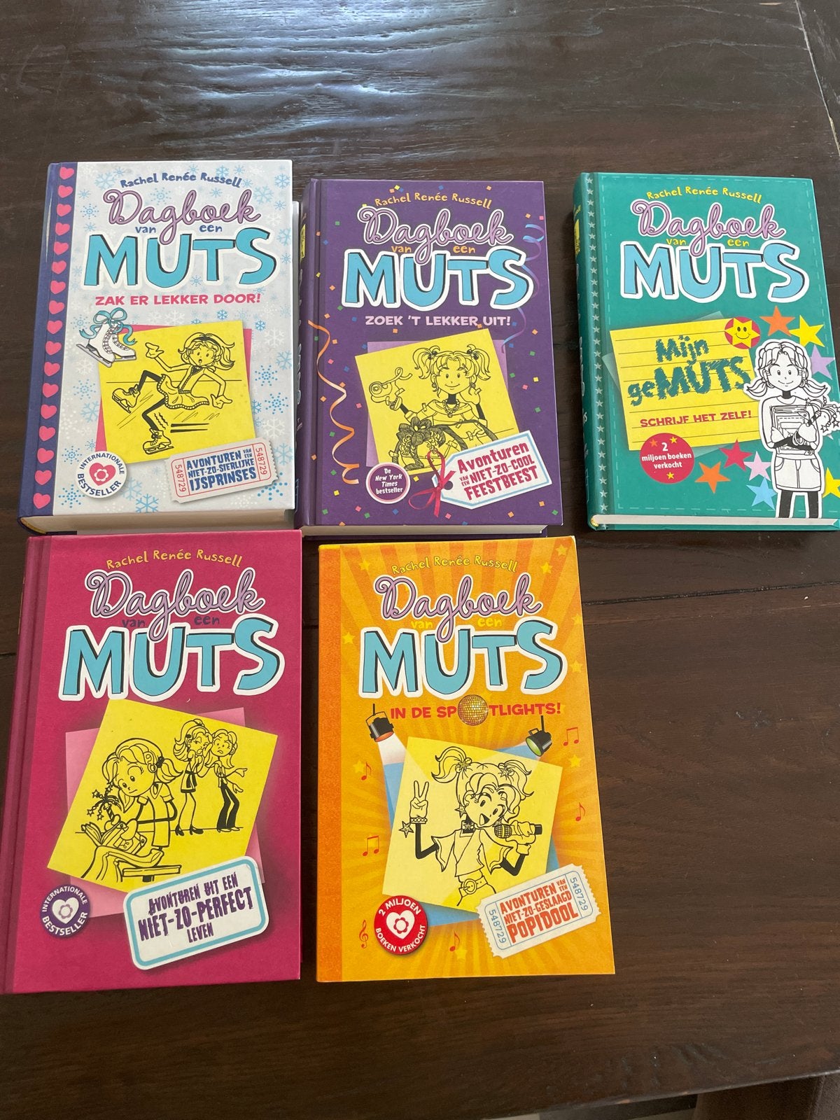Dagboek van een Muts boeken - 5-delige set, Ophalen of Verzenden, Zo goed als nieuw, Fictie
