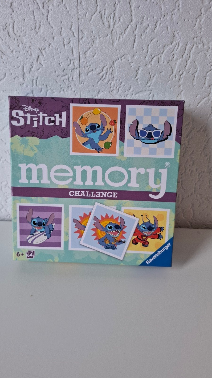 Disney Stitch Memory Challenge - Nieuw Ravensburger spel, Een of twee spelers, Ophalen of Verzenden, Nieuw, Ravensburger