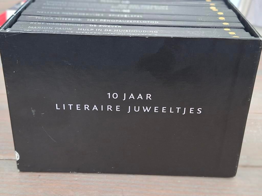 10 Jaar Literaire Juweeltjes - Boekenbox, Ophalen of Verzenden, Zo goed als nieuw, Diverse auteurs, Nederland