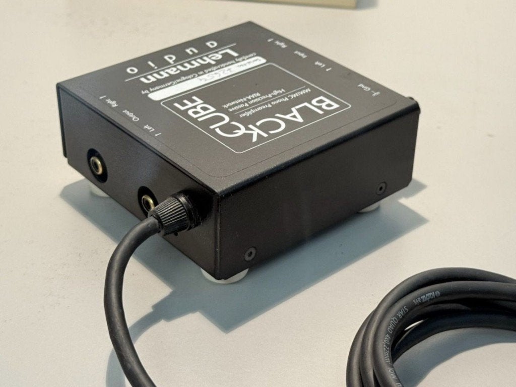 Lehmannaudio Black Cube MM/MC phono voorversterker, Ophalen of Verzenden, Zo goed als nieuw, Minder dan 60 watt, Overige merken
