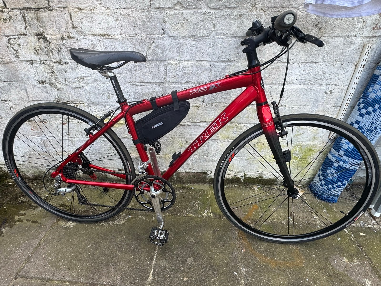 Trek 7.6 FX racefiets  ZGAN., Overige merken, 28 inch, Gebruikt, Velgrem