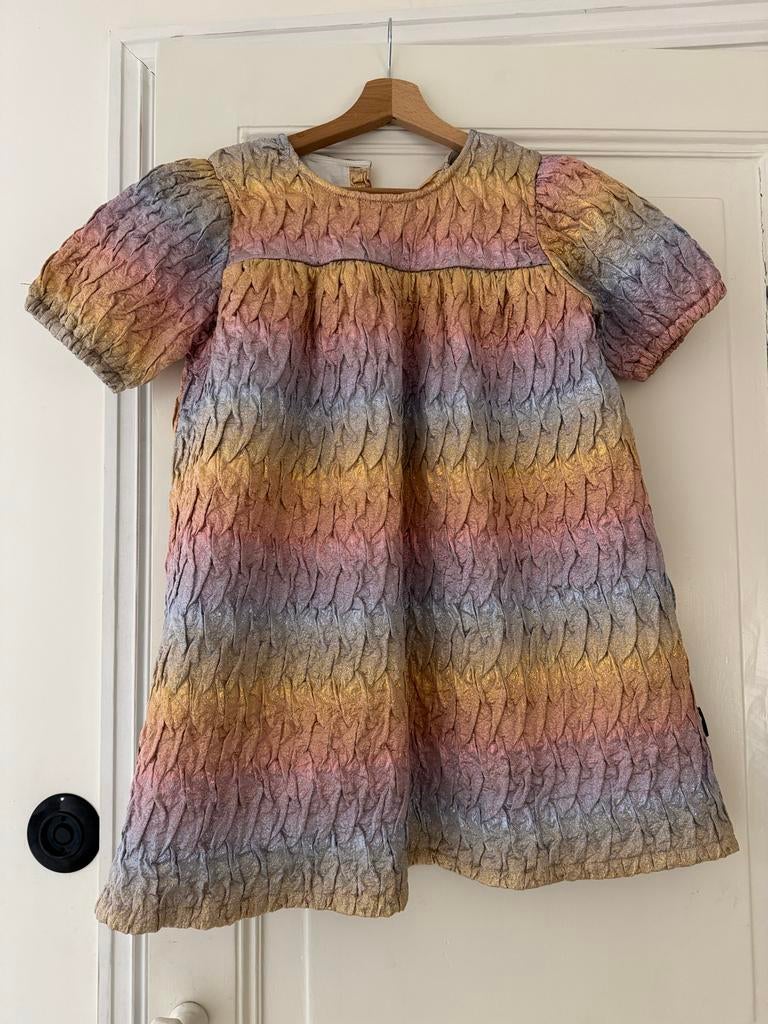 Daily Brat Regenboog Jurk 8/10 y - Perfecte Verjaardagsjurk!, Ophalen of Verzenden, Zo goed als nieuw, Meisje